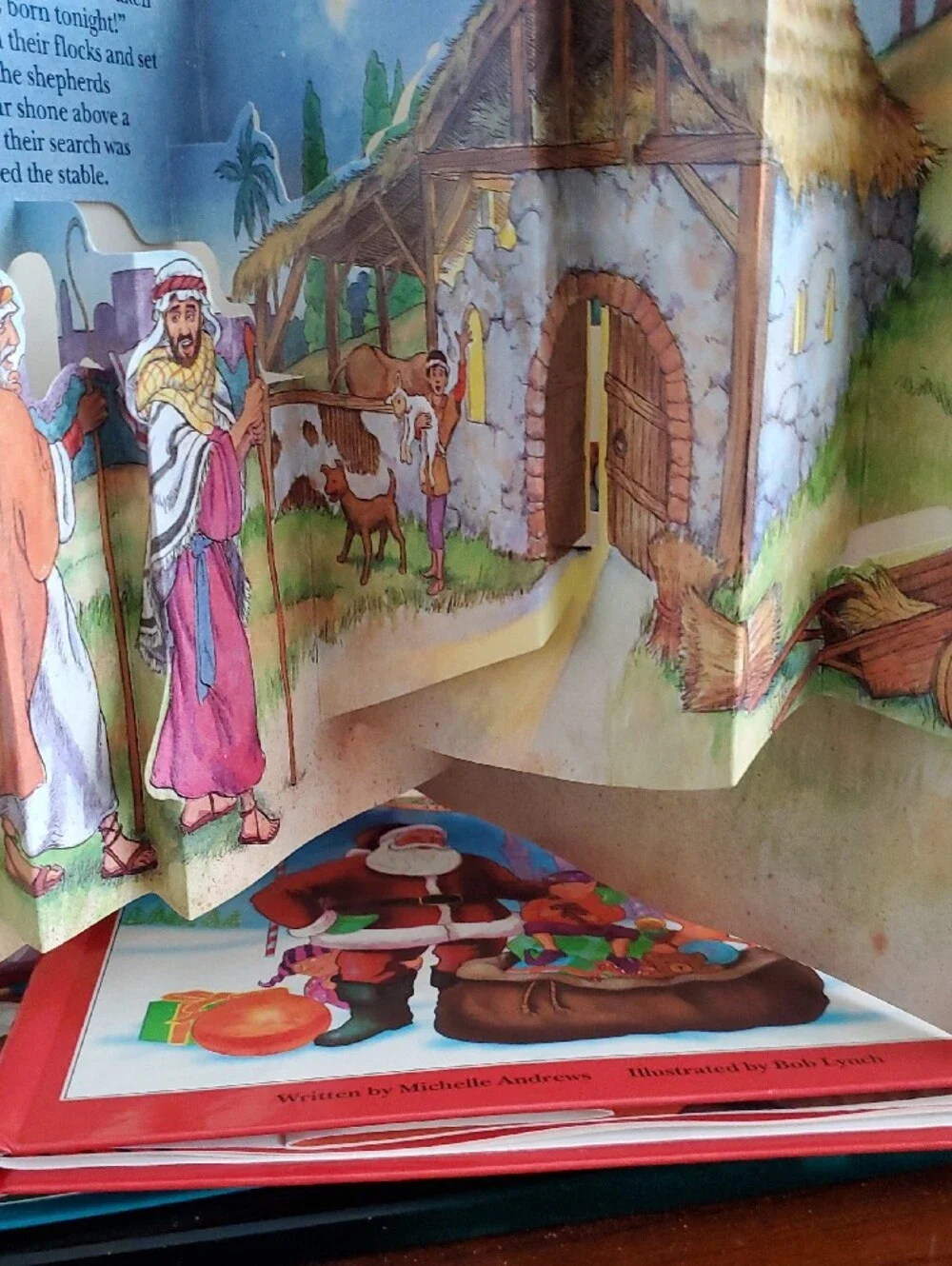 Pop-Up Children's Christmas Storybook Set Of Four